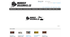Desktop Screenshot of modelyzeleznice.cz